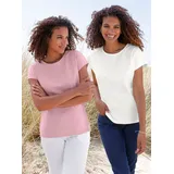 Casual Looks WITT WEIDEN 2er-Pack Shirts in rosé, ecru, | Gr.: 44