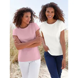 Casual Looks WITT WEIDEN 2er-Pack Shirts in rosé, ecru, | Gr.: 44