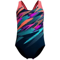 Speedo Digi Placement Splashback Badeanzug - Coral Sands -