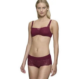 Triumph Body Make-Up Illusion Lace Balconette Weinrot D 75 Damen