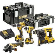 DeWalt DCK422P3T-QW 18V Akku-Werkzeugset - Gelb/Schwarz