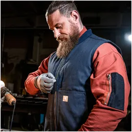 Stier Heavy Work Vest Padded bci cotton S Navy