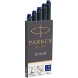 Parker Tintenpatronen für Füller blau, 5 St.