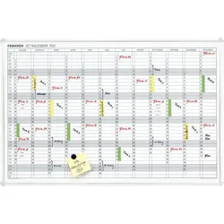 FRANKEN Planungstafel JetKalender, Jahreskalender, 12 Monate