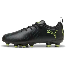 Puma Future 8 Play FG/AG Kinder black/fizzy light/green terrain 34