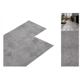 vidaXL PVC Laminat Dielen Selbstklebend 5,02 m2 2 mm Zementbraun