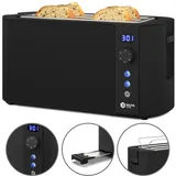 Balter Home Balter Toaster TS-04-LCD Schwarz Langschlitz