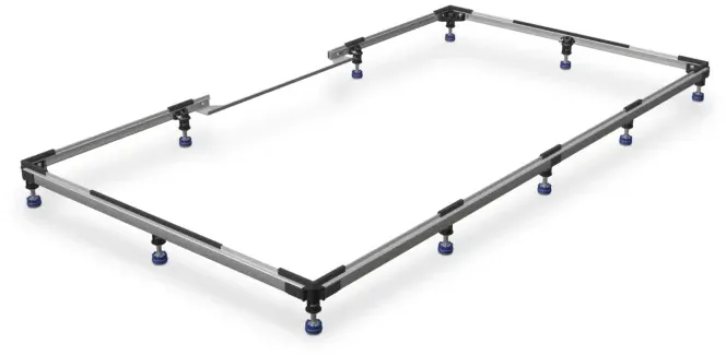 Kaldewei Fußrahmen 5350 530000280000 für Xetis Duschfläche, max. 120x120cm