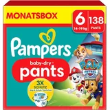 Pampers Pants Paw Patrol Size 6 Einweg-Windelhöschen 14-19 kg 60 St.