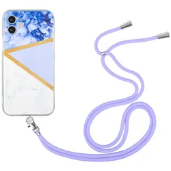 Hülle Handy Schutz für Apple iPhone 12 Mini Handykette Case Cover Bumper Etuis