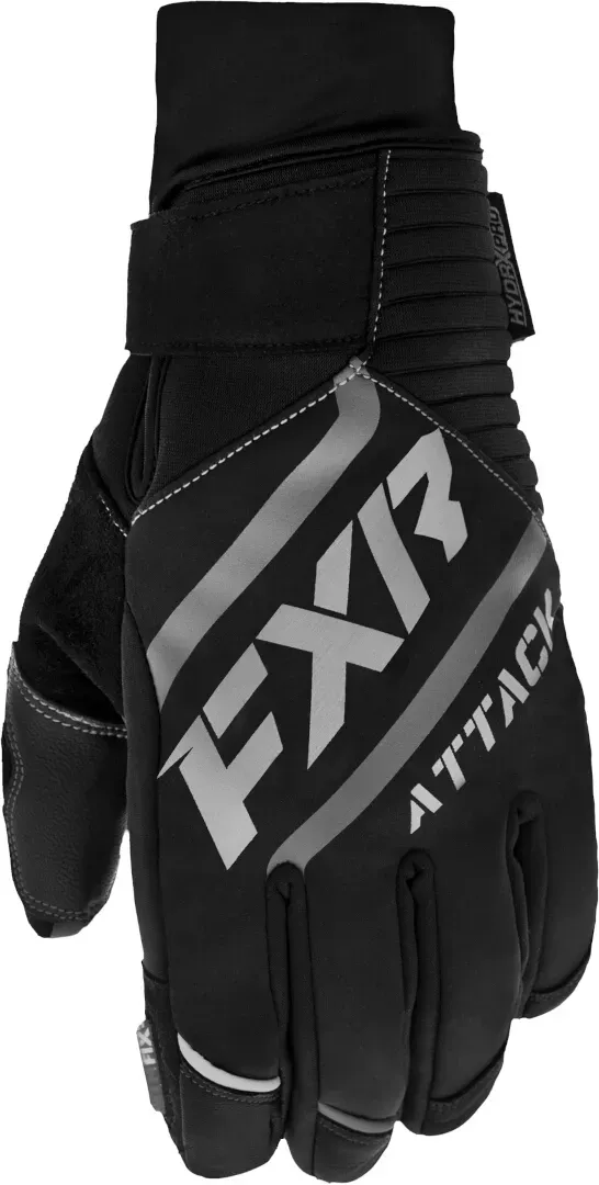 FXR Attack Insulated Sneeuwscooter Handschoenen, zwart, XS Voorman