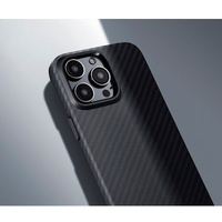 Pitaka MagEZ Case Pro Twill für Apple iPhone 15 Pro schwarz/grau (KI1501PP)