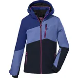 KILLTEC Mädchen Ksw 166 Grls Jckt Skijacke Funktionsjacke mit abzippbarer Kapuze und Schneefang, himbeere, 152