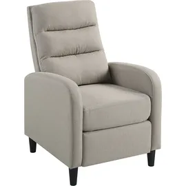 Atlantic Home Collection Relaxsessel Tiago 69 x 102 x 90 cm Beige mit Körperdruck aktivierbarer Relaxfunktion
