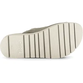 Gabor TIEFFUSSBETTPANTOLETTE für Damen, grün, Größe 36 EU