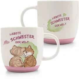 NICI Tasse 0,4 l Rosa 3 St.