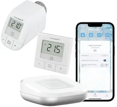 Homematic IP Starter Set Heizen Raumklima Basic inkl. Access Point 2