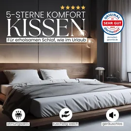 Gentle North Kopfkissen 80 x 80 cm Weiß