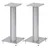 NORSTONE Stylum 1 Lautsprecherständer, 50cm, silber