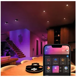Philips Hue White & Color Ambiance GU10 400lm Starter-Set + Dimmschalter +