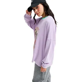 Roxy Eastside Midweight Pullover Crocus Petal L