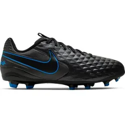 NIKE Kinder Fußballschuhe Rasen, Kunstrasen "Jr., BLACK/BLACK-BLUE HERO, 28