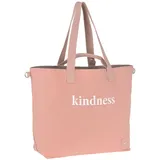 Lässig Green Label Cotton Statement Shopper Pink