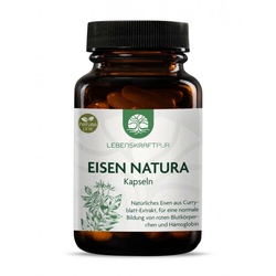 Lebenskraftpur Eisen Natura Kapseln (60St)