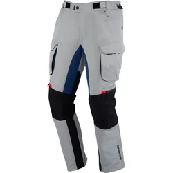 Bering Freeway, Textilhose wasserdicht - Grau/Dunkelblau/Schwarz - XXL