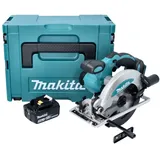 Makita DSS 610 T1J Akku Handkreissäge 18 V 165 mm + 1x Akku 5,0 Ah + Makpac - ohne Ladegerät