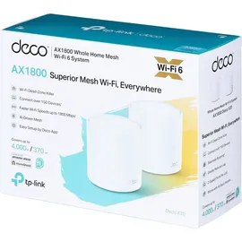 TP-Link Deco X20 Mesh System 2er Pack