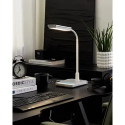 Schreibtischlampe LED weiß 38 cm CENTAURUS