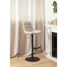 AC Design Barhocker Adisa Stoff beige 2er Set