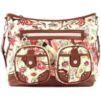 Oilily Umhängetasche Tropical Birds Shoulder Bag Cream-White