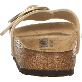 Birkenstock Madrid Big Buckle Birko-Flor schmal graceful pearl white 37