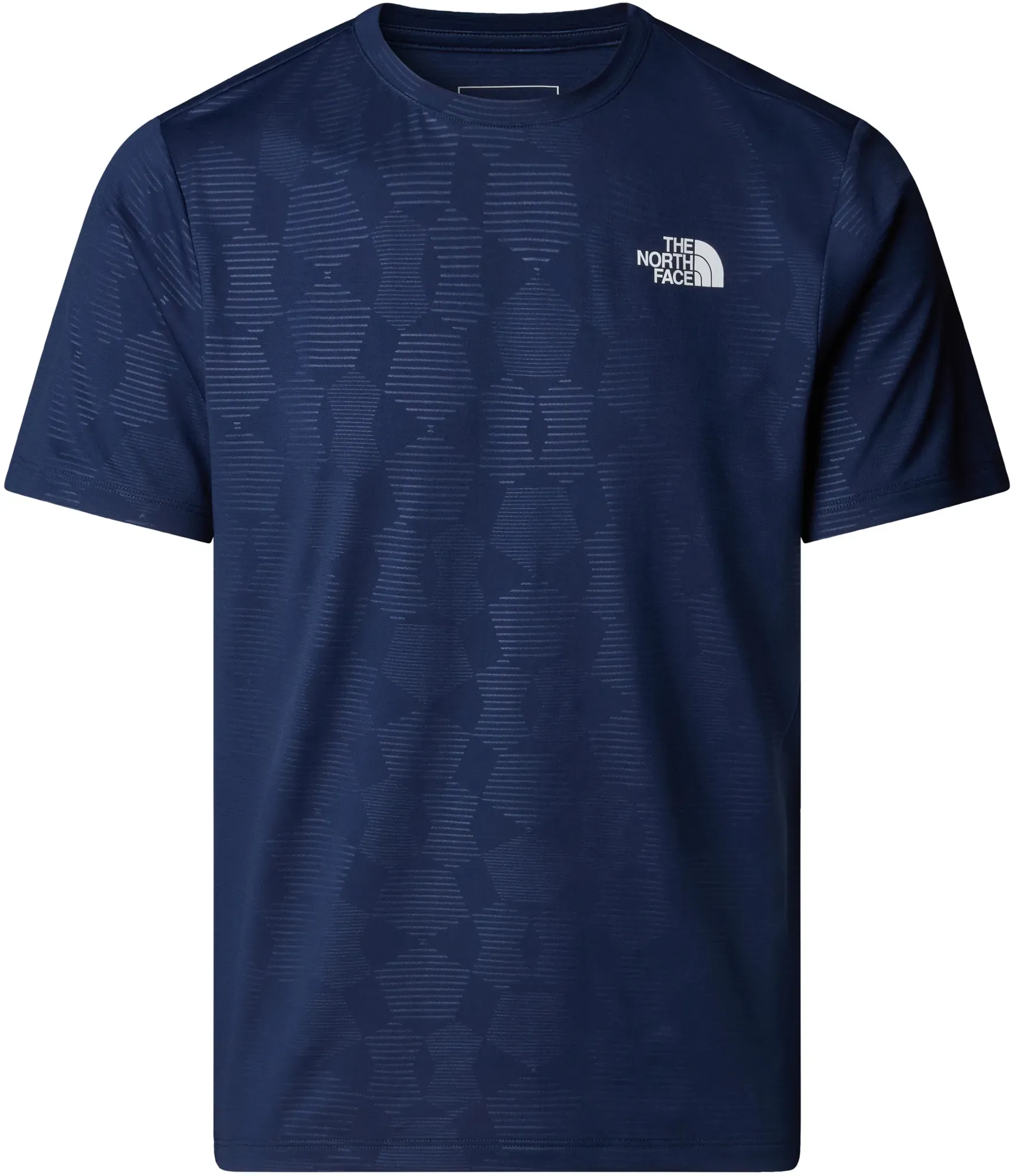 The North Face Herren 24/7 Embossed T-Shirt - L - Summit Navy Tent Model