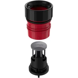 Emsa Isolierflasche EMSA "Trinkflasche Bludrop", blau (petrol), H:30cm, Edelstahl, Trinkflaschen, Isolierflasche, 1 Liter, auslaufsicher, 360-rundum-Trinköffnung, 40 h kalt, 20 h warm