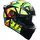 AGV K1 S Soleluna 2017 Schwarz/Neon-Gelb/Blau/Rot XL