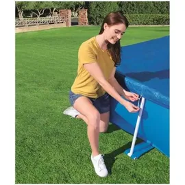 BESTWAY Flowclear Abdeckplane für Frame Pool 300 x 201 cm 58106