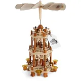 SAICO HGD CP08-2161 Weihnachtsdekoration, Holz, Braun, groß