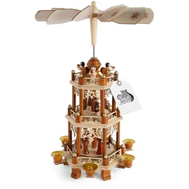 SAICO HGD CP08-2161 Weihnachtsdekoration, Holz, Braun, groß