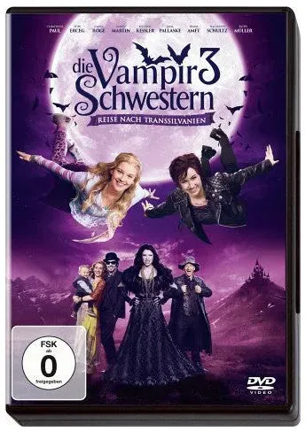 DVD Die Vampirschwestern 3 - Reise nach Transsilvanien | Fantasy-Kinderfilm | FSK: 0 | Deutschland 2016