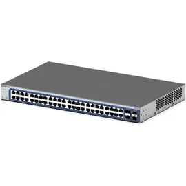 Netgear 48-Port Gigabit Ethernet Smart Switch (GS748T): Managed, optional mit 1 Jahr Insight Cloud Management, mit 2 1G SFP und 2 1G Combo, Desktop- oder Rack-Befestigung