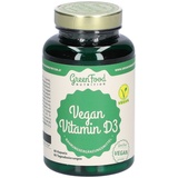 GreenFood Nutrition Vegan Vitamin D3 Kapseln mit Vitamin D 90 KAP