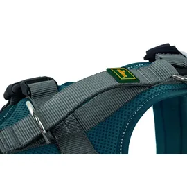 Hunter Maldon Up Hundegeschirr Petrol/Grau S-M