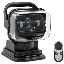 MSW LED-Suchscheinwerfer - 9 - 32 V - 60 W - 360° drehbar - 120° neigbar - mit Fernbedienung - IP65