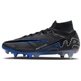 Nike Herren Zoom Superfly 9 Elite Sg-Proac Fußballschuh, Schwarz Blau Black Chrome Hyper Royal, 39