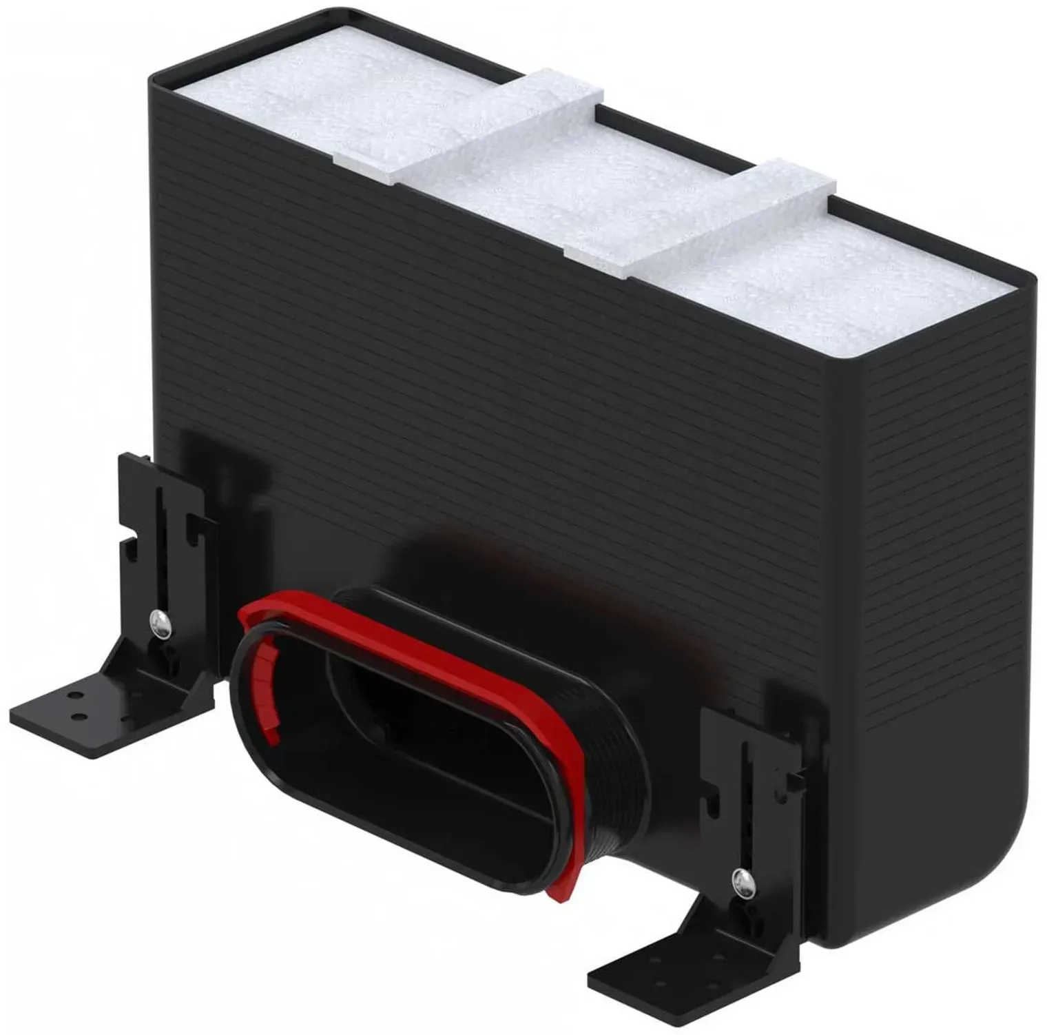 Zehnder Luftdurchlassgehäuse ComfoCase CLF für ComfoTube flat 51, DN125 mit RapidLock-Verbinder