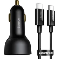 Baseus Autoladegerät Usb Kabel Typ C 100W (20V/5A) 1M