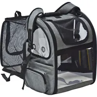 Fudajo Ausziehbarer Haustier Rucksack 27x35,5x41,5 cm bis 6kg, Hunderucksack,